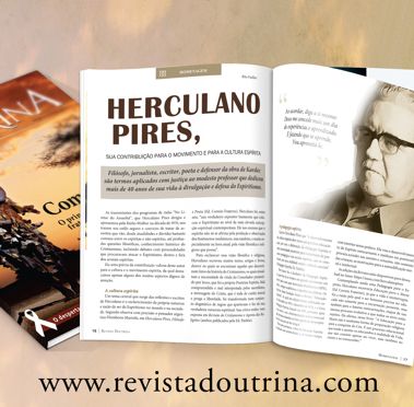 Herculano Pires, homenageado em artigo da Revista Doutrina
